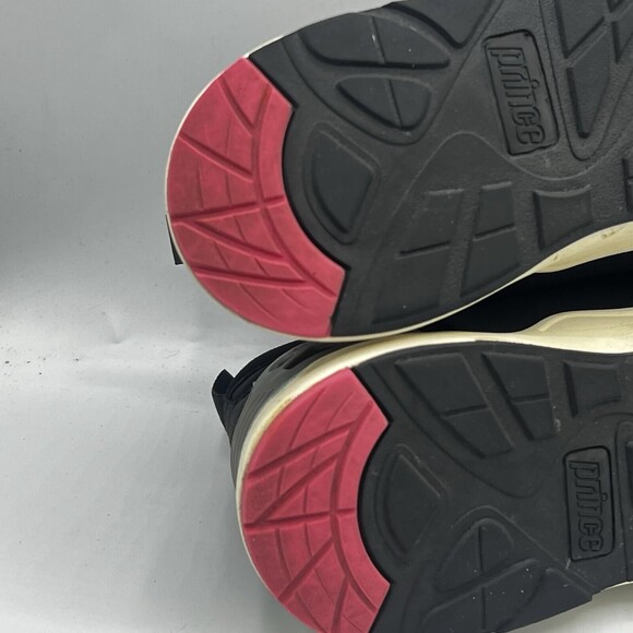 Prince Retro Spec Jog Mens Size 11 Black Casual Low Top Sneakers Shoes Trainers - Picture 9 of 12